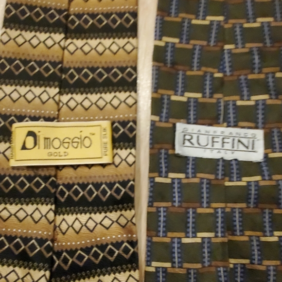 DIMOGGIO GOLD ,RUFFINI TIES - Picture 3 of 5